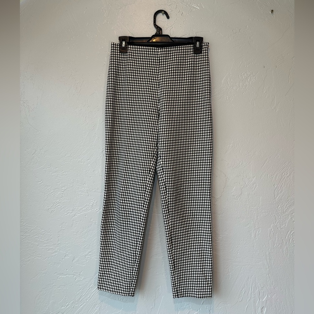 Black and White Checkered Pants